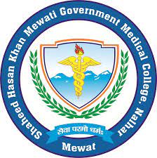 Shaheed Hasan Khan Mewati Government Medical College, Nalhar Logo